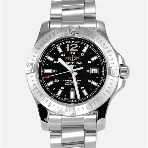 breitling colt blacksteel|Breitling colt chronometre.